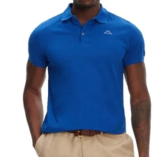 MENS KAPPA BLUE POLO SHIRT - SIZE XL