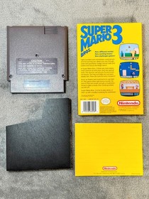 Super Mario Bros. 3  -1990 Nintendo Entertainment System NES, Tested, CIB