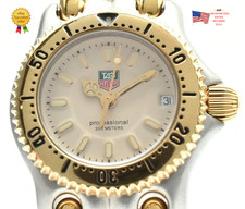 ▶️ [N MINT] TAG HEUER S/el Professional WG1421-0 24mm Ivory Dial Qz Ladies Watch