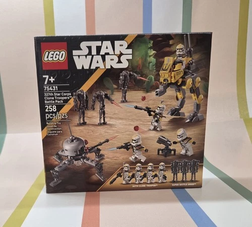 Lego 75431 Star Wars 327th Star Corps Clone Troopers - NEW & Sealed
