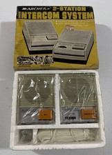 Vintage Radio Shack Archer 2-Station Intercom System CAT. 43-221A Indoor-Outdoor