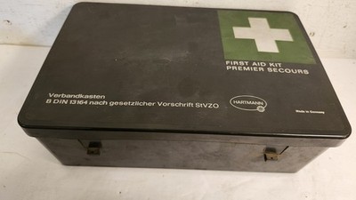 Vintage Mercedes Benz? Hartmann First Aid Kit Germany Look