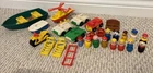 New ListingVintage Fisher-Price Little People Wood and Plastic Figure Vehicles Lot Of 27