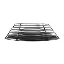 Rear Window Louver Sun Shade Cover Black Abs Plastic Ford Mustang 99-04 Fm99ik Rear Window Louver Sun Shade Cover Black Abs Plastic Ford Mustang 99-04 Fm99ik