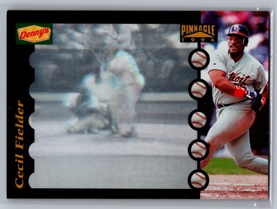 1996 Pinnacle Denny's Holograms #18 Cecil Fielder