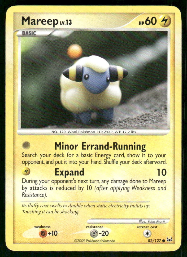 2009 Mareep 82/127 Common NM Platinum Pokémon