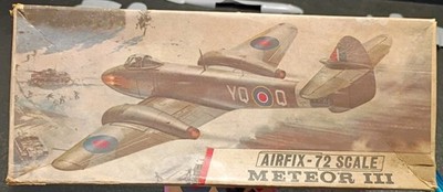 Lot Of 3 Airfix Kits Meteor 111 Blackburn NA39b Buccaneer F-4B Phantom 11