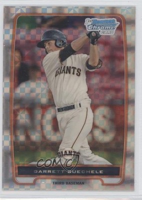 2012 Bowman Chrome Prospects Retail X-Fractor Garrett Buechele #BCP183 e5r