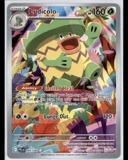Ludicolo 095/094 Phantasmal Flames Illustration Rare Holo Pokemon Card Near Mint