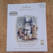 Hallmark Keepsake Star Wars A Jedi Legacy Revealed Ornament 2007 Sound Light