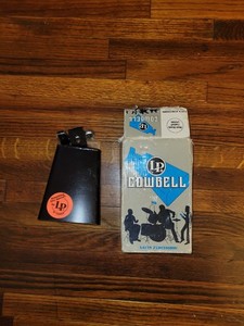 Cowbell LP Black Beauty Cowbell 8x2.25 In BOT Latin precision War Lowrider USA