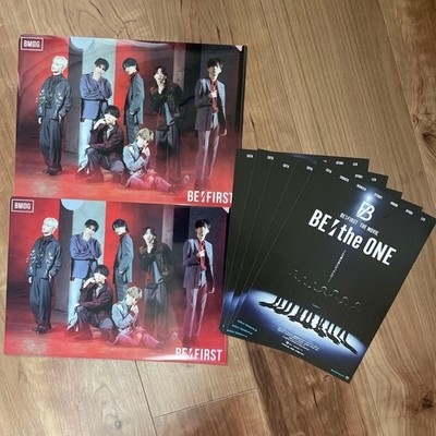 BE:FIRST the Movie BE:the ONE Flyer & Meiji Collaboration Clear File Set 7pcs