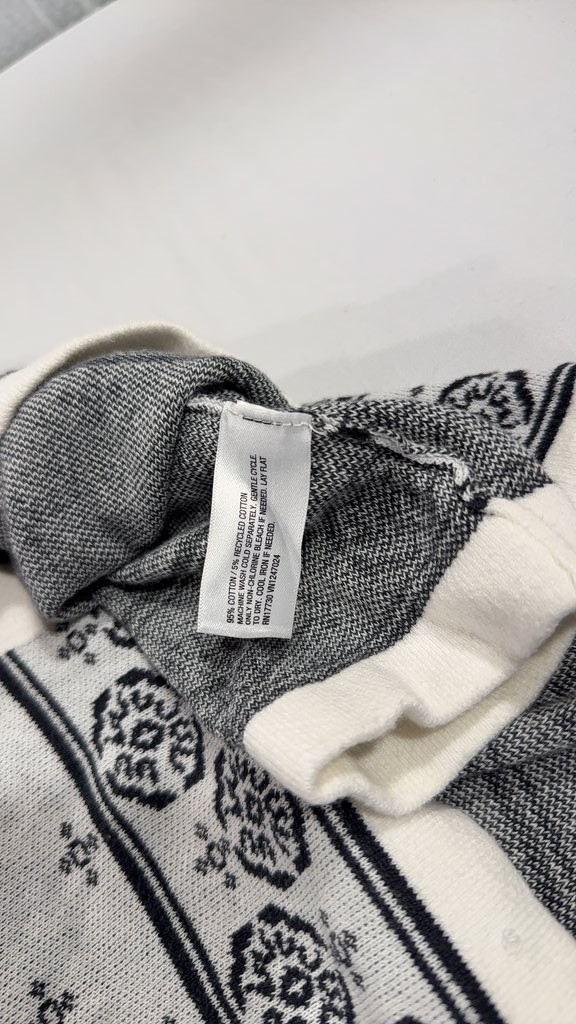 Original Use Patterned Short Sleeve Button-Up Shi… - image 3