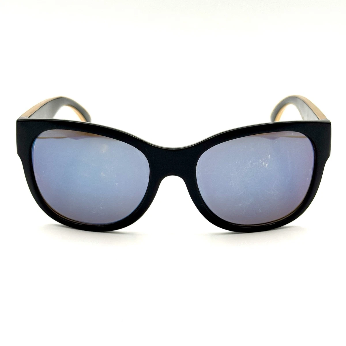 Blue Round with Vintage Sunglasses for Women for sale | eBay