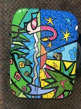 Heys Britto  Palms Beauty Hard Case Cosmetic Makeup Luggage