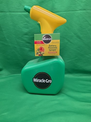 #ad #ad NEW Miracle Gro 190518 Battery Powered 48 oz. Handheld Sprayer Green $7.19