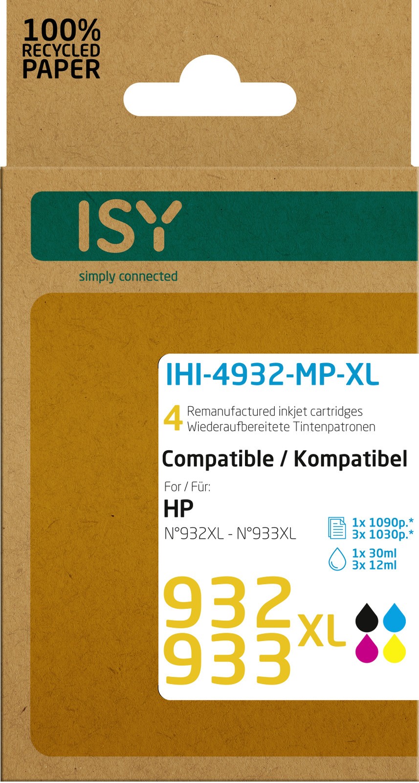 Тонировочный патрон ISY IHI-4932-MP-XL Mehrfarbig 6490₽