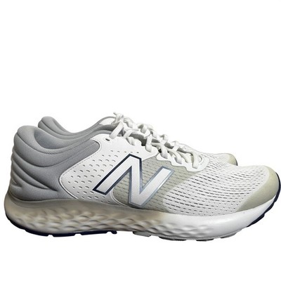 NWOB New Balance 520 v7 Running Shoes Mens 13 White Grey Lightweight Sneakers