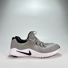 Nike Free TR V8 Gray Black Athletic Training Shoes AH9395-001 Men's Size 10.5