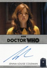 Doctor Who Series 5-7: Jenna-Louise Coleman as Clara Bordered Autograph Card