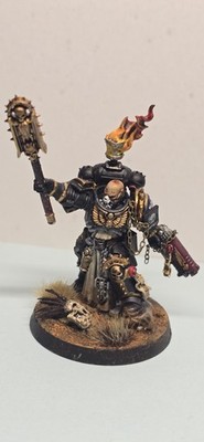 Games Workshop Warhammer 40k Chaplain Custom Kitbash Pro Painted