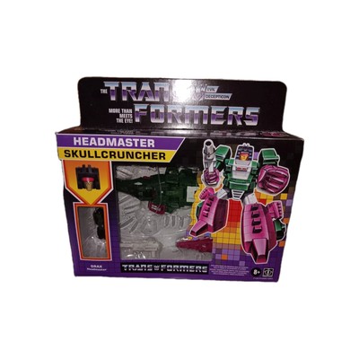 Transformers G1 Headmaster Skullcruncher Walmart Exclusive Reissue New MIB 