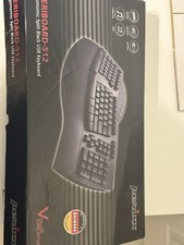 Perixx Keyboard PERIBOARD 512 USB Wired Full-Size Ergonomic Works Black