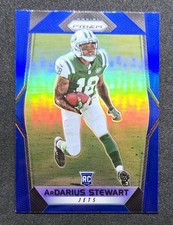 ArDarius Stewart 2017 Panini Prizm Retail Blue Prizm SSP Rookie Card #223 JETS. rookie card picture
