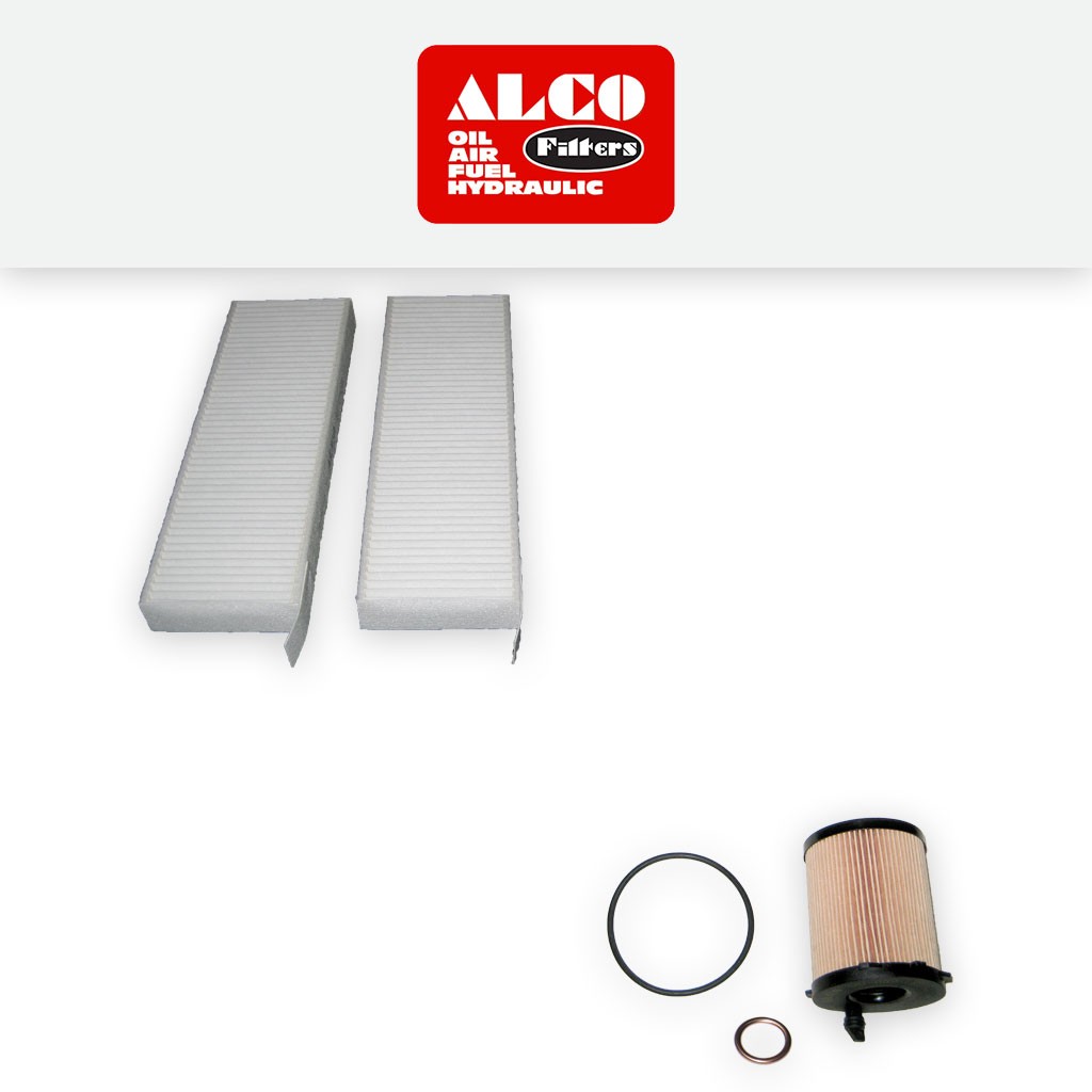 SERVICE KIT for CITROEN DISPATCH 1.6 BLUEHDI ALCO OIL CABIN FILTERS (2016-2021)