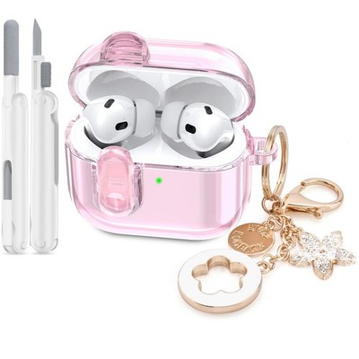 Case for Apple Airpods iPods Pro 3 Cases Cover Clear 2025 Cute Women, VISOOM ...