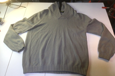 Armani Exchange Men s Sweater Cotton Cashmere Blend Pullover Striped XXL Preppy