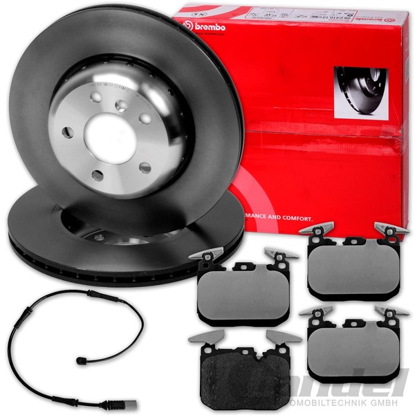 Brembo Bremsscheiben + BelÄGe Vorne Passend FüR BMW 3Er 4Er F30 F31 F32 F33 F36-image