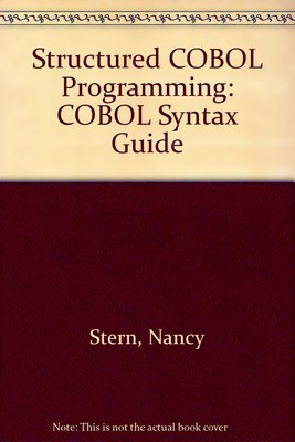 The Wiley COBOL Syntax Reference Guide: With IBM and VAX Enhancements