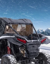 Upgraded Tinted Rear Windshield W/ Sliding for 2024+ Polaris RZR XP 1000/ 4 1000