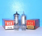 3V4 NOS AA5 RCA radio audio amplifier vintage vacuum tubes 2 valves tested DL94