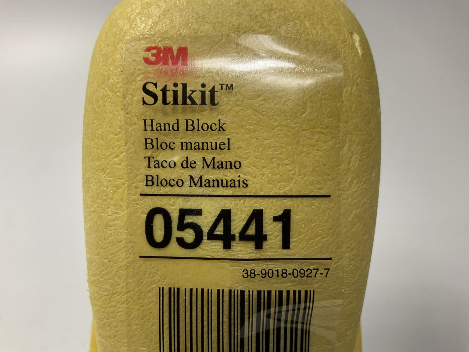 3M 05441 Stikit Hard Auto Body Hand Sanding Block 2.75" X 7.75"