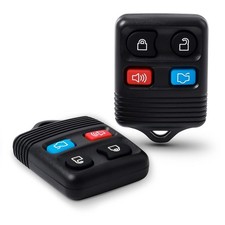 Key Fob 4 Button Keyless Entry Remote Control Key Fob Compatible with Ford Fo...