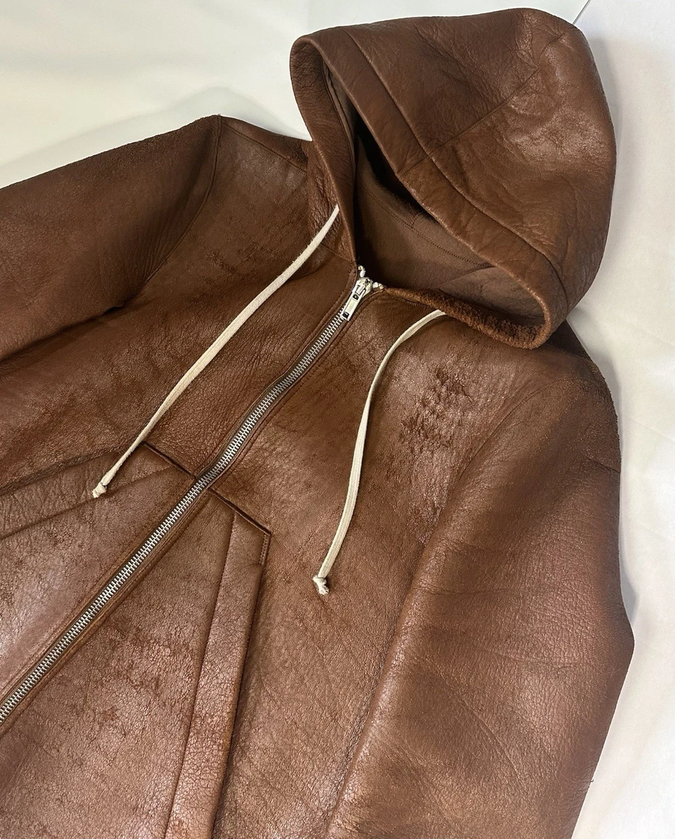 Rick Owens Coats, Jackets & Vests Leather Outer Shell for Men for