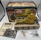 1983 Kenner Star Wars RotJ Jabba the Hutt Action Playset with Box & Instructions