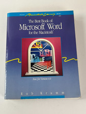 The Best of Microsoft for Macintosh Hayden Rob Krumm