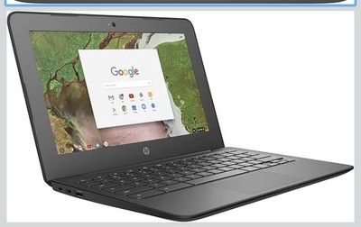 HP, Chromebook 11 G6 EE, 11.6'' (32GB, Intel, 4GB) Chromebook- Gray - 3PD94UT#ABA
