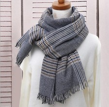 Soft Warm Large Scarf Winter Scarves Blanket Woman Man Stylish Long Shawl Wrap