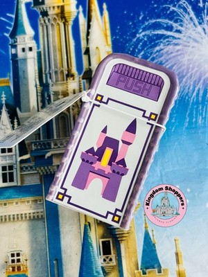 2026 Disney Parks Purple Mickey Mouse Castle Salt & Pepper Shaker