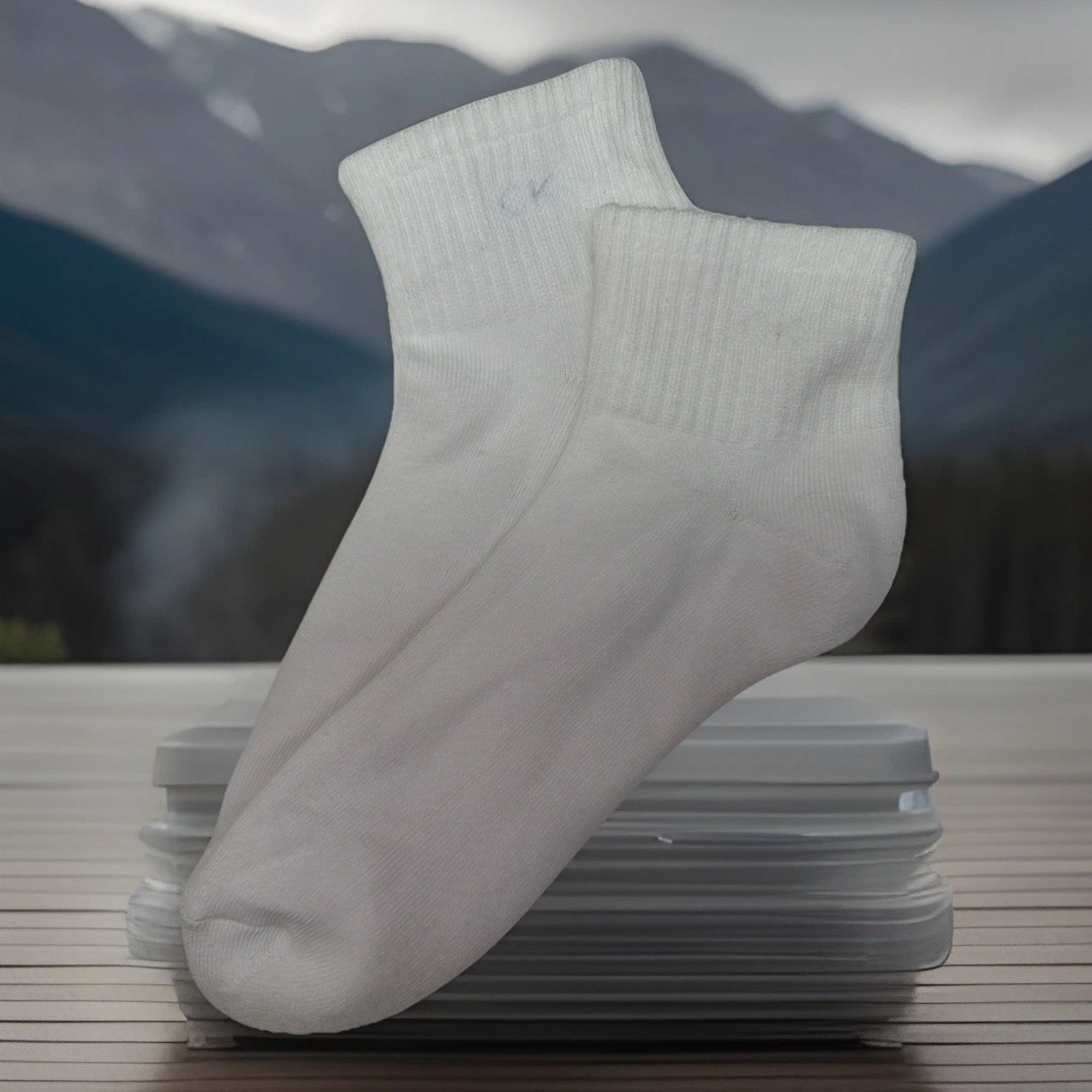 Women's VTG CK Socks Acrylic Low Cut Ankle NOS Size 9-11 90s Calvin Klein