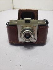 Vtg Kodak Pony 135 35mm Film Camera w/ Kodak Anaston Lens Leather Case Untested
