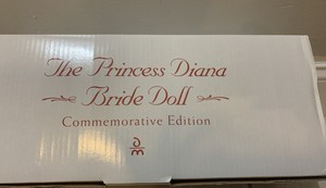 princess diana bride doll commemorative edition