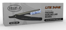shavette straight razor with lights