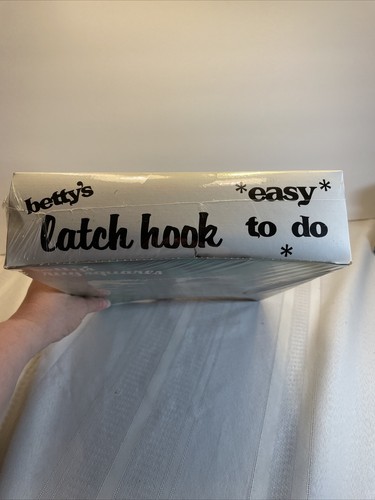 Betty’s Rug Squares Latch Hook Kit 1978 Panda Bear #707 Neu - Bild 4 von 7