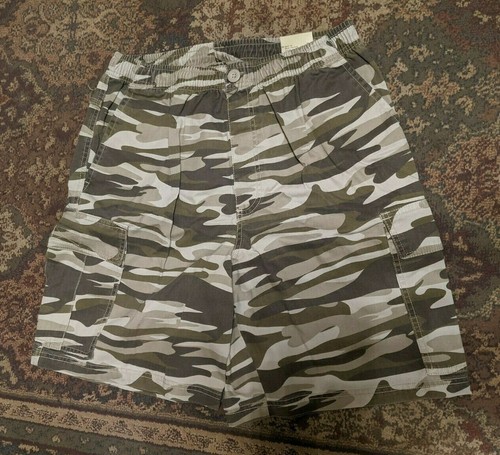 MEN'S CARGO SHORTS Brown Camo size Medium 32-34 NorthCrest Boat