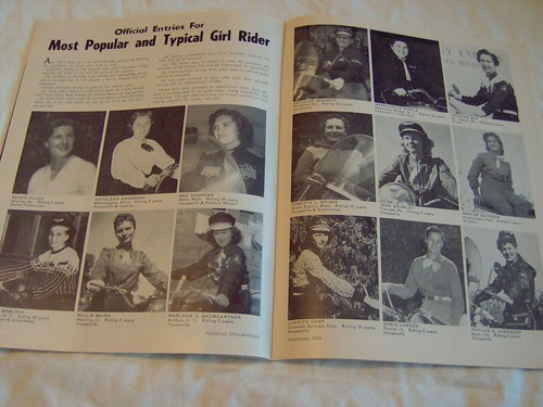 AMERICAN MOTORCYCLING MAGAZINE DEC 1958 BSA In 1959 WOMEN HARLEY MOTORCYCLE ADS - Bild 5 von 6